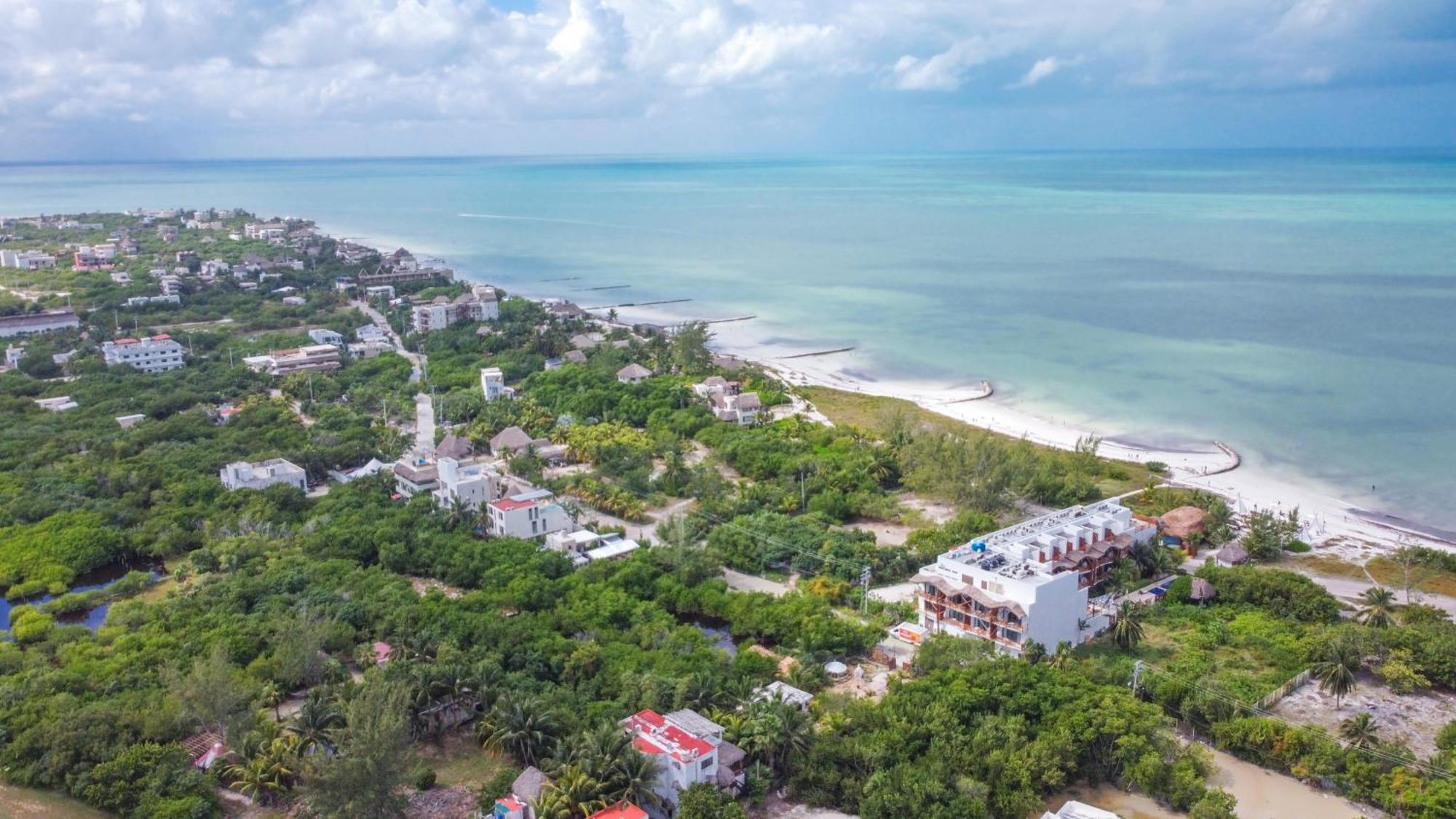 Sirenas Caribbean Rooms Holbox Exterior foto