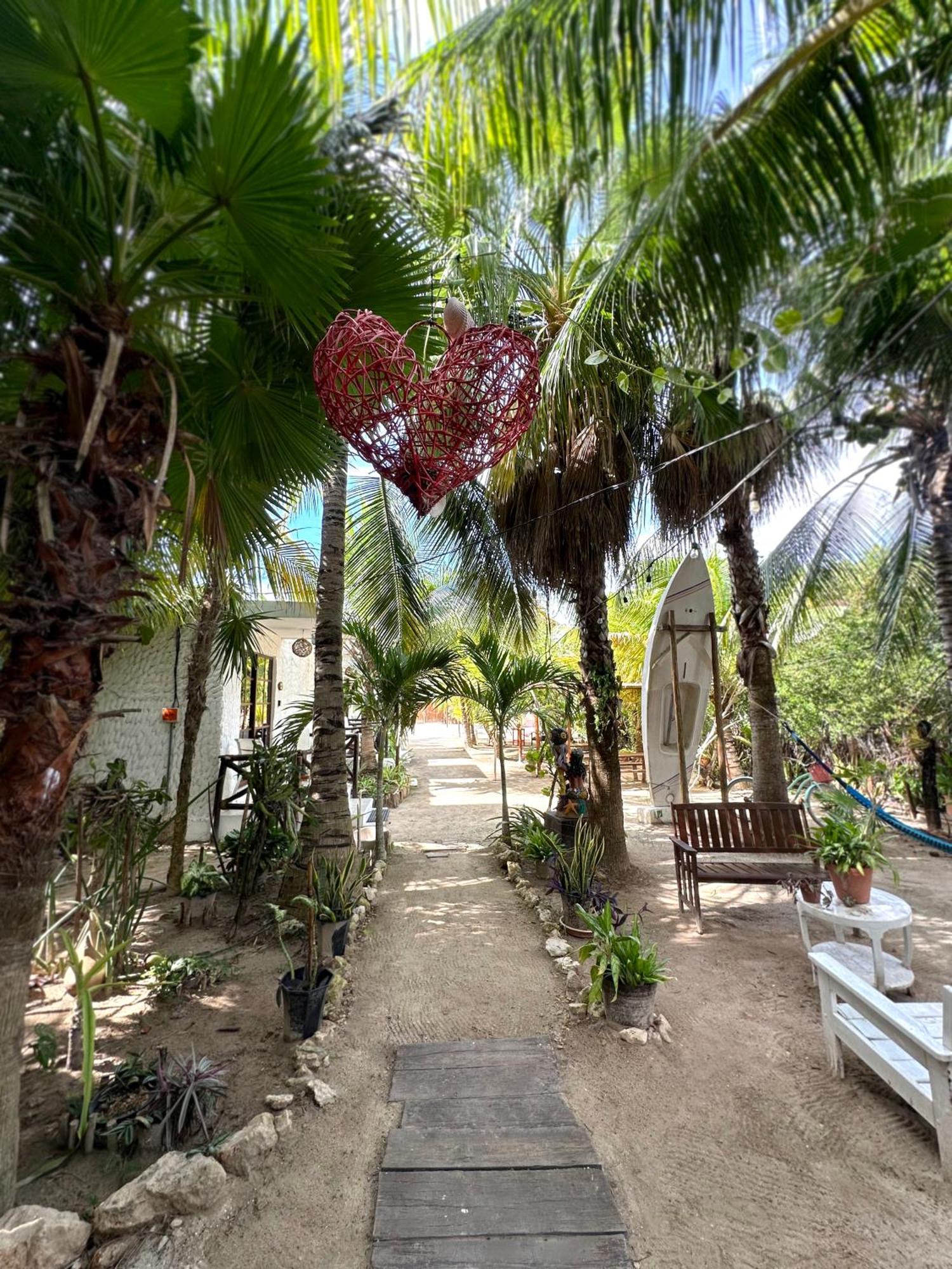 Sirenas Caribbean Rooms Holbox Exterior foto
