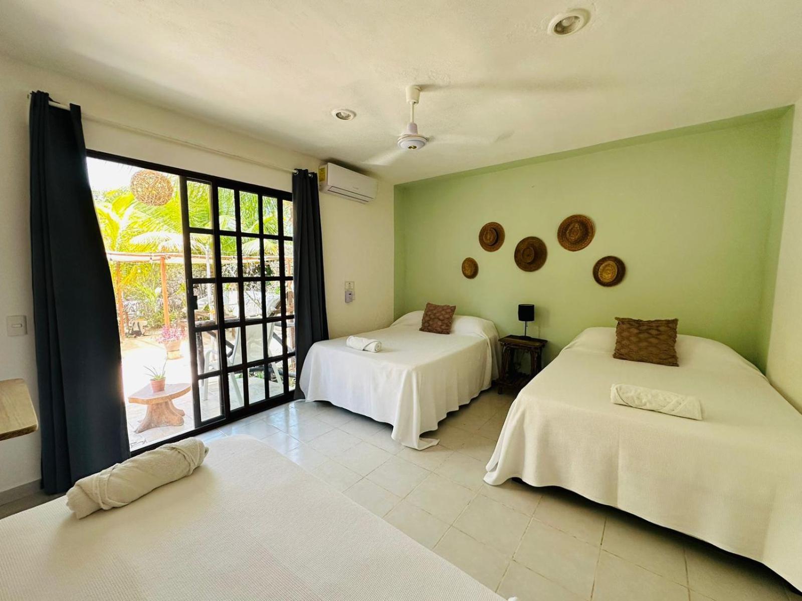 Sirenas Caribbean Rooms Holbox Exterior foto